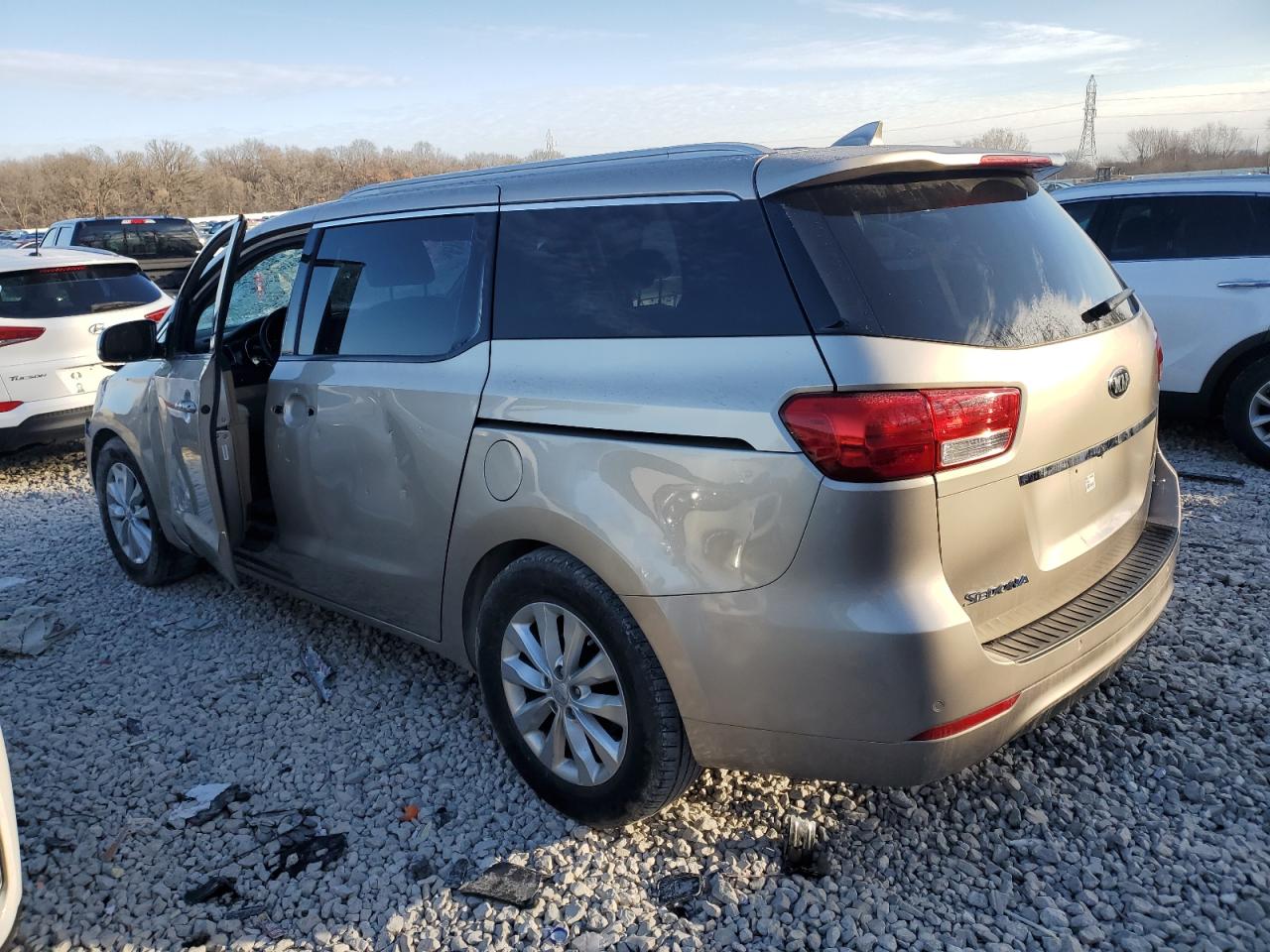 Изображение 2 2015 KIA SEDONA EX 2015 с VIN KNDMC5C10F6033077