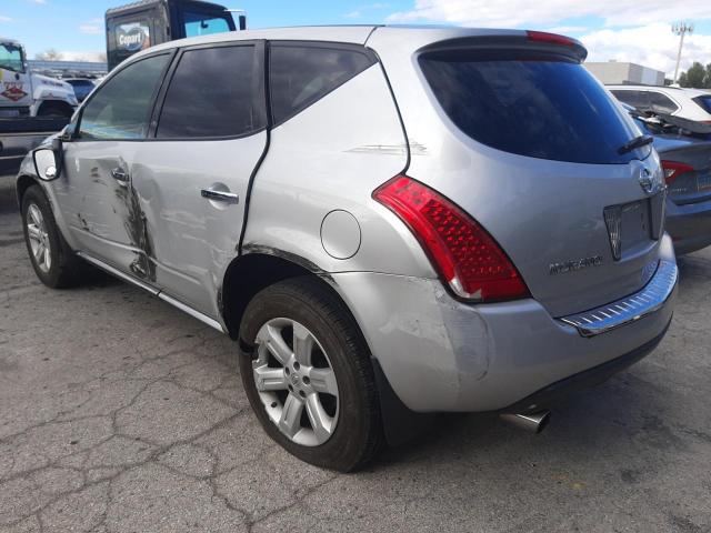 Image 2 of 2007 NISSAN MURANO SL 2007 with VIN JN8AZ08T17W514525