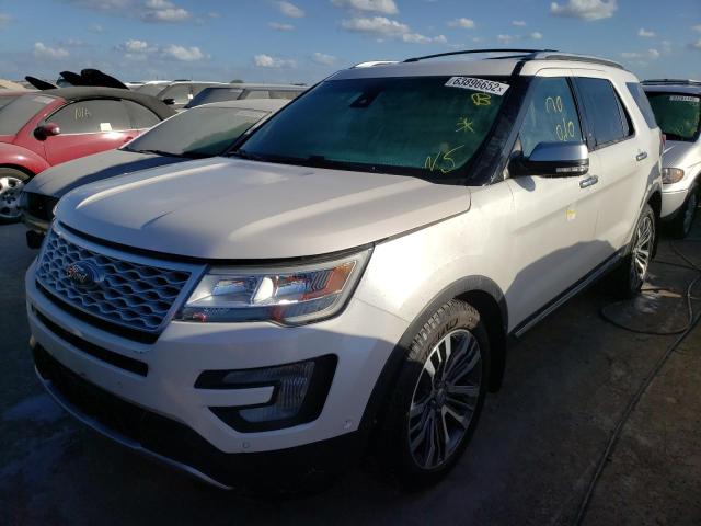 Image 2 of 2016 FORD EXPLORER PLATINUM 2016 with VIN 1FM5K8HT5GGB50552