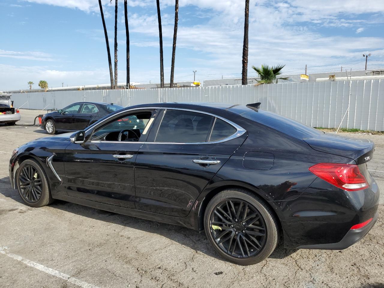 Image 2 of 2021 GENESIS G70 ELITE 2021 with VIN KMTG34LAXMU074656