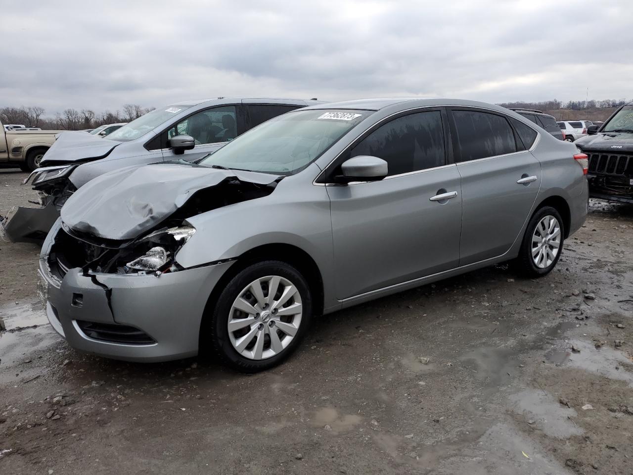 Obraz 1 z 2014 NISSAN SENTRA S 2014 z VIN 3N1AB7AP0EY323208