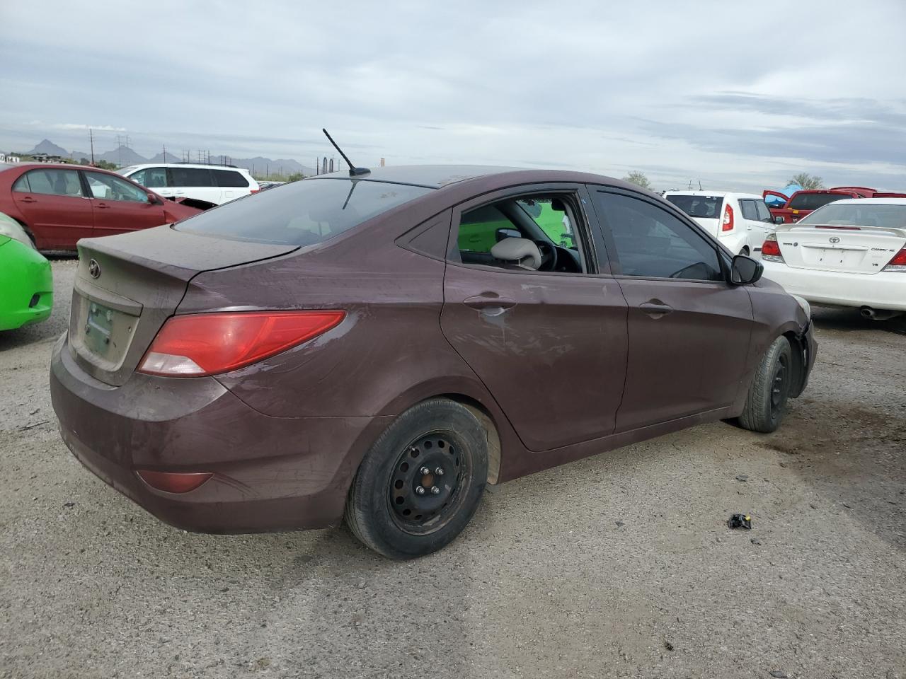 Image 3 of 2015 HYUNDAI ACCENT GLS 2015 with VIN KMHCT4AE7FU806615