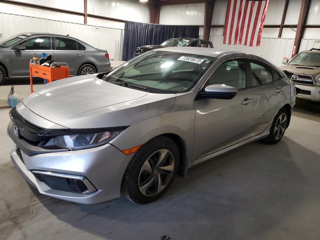 Image 1 of 2021 HONDA CIVIC LX 2021 with VIN 2HGFC2F64MH544030