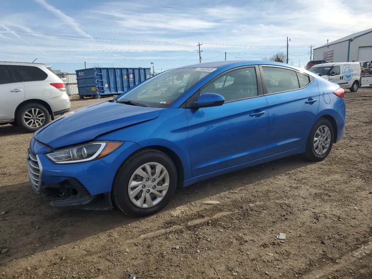 Obraz 1 z 2017 HYUNDAI ELANTRA SE 2017 z VIN KMHD74LF8HU395856