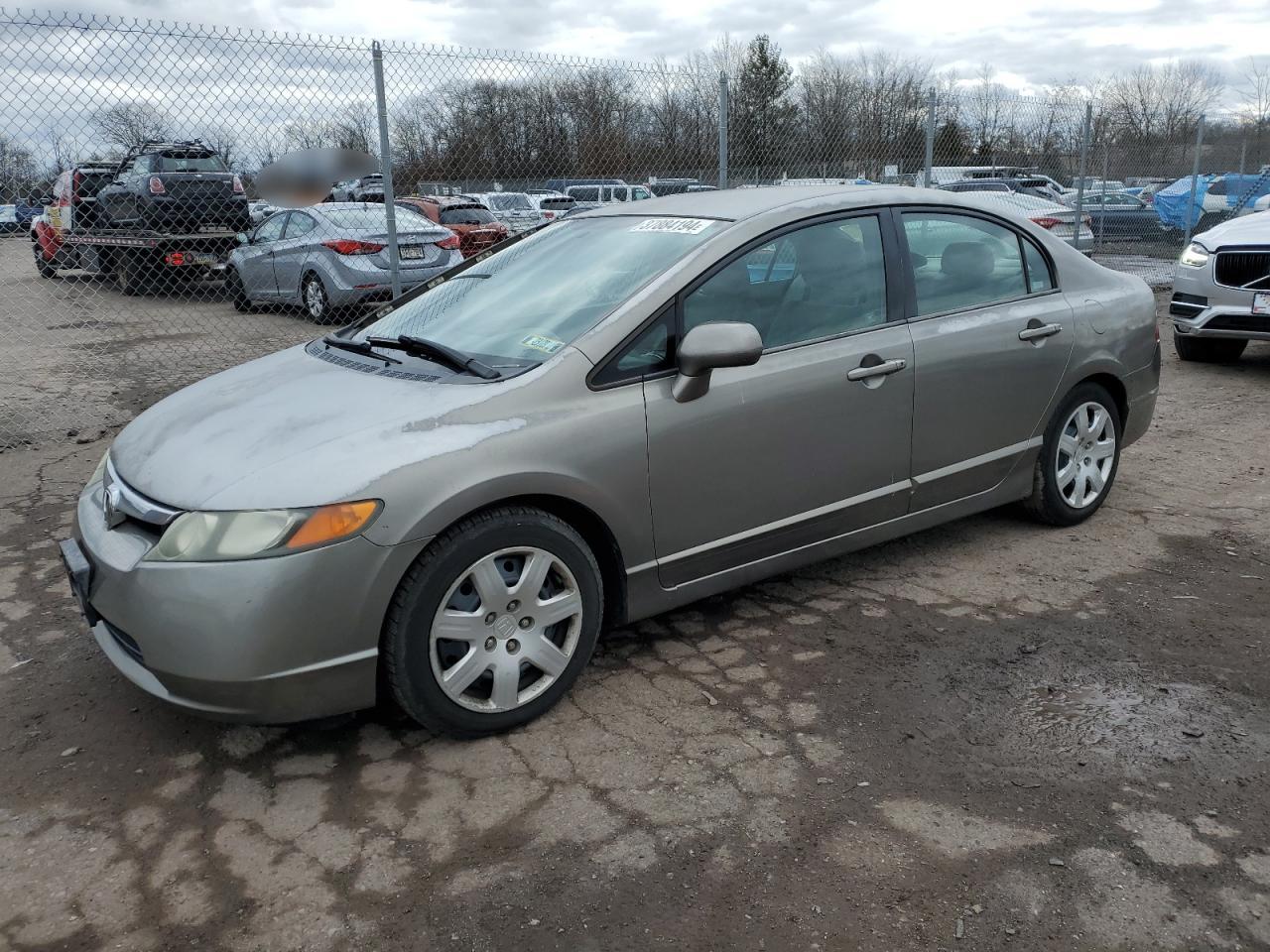 Image 1 of 2006 HONDA CIVIC LX 2006 with VIN 2HGFA16546H508509