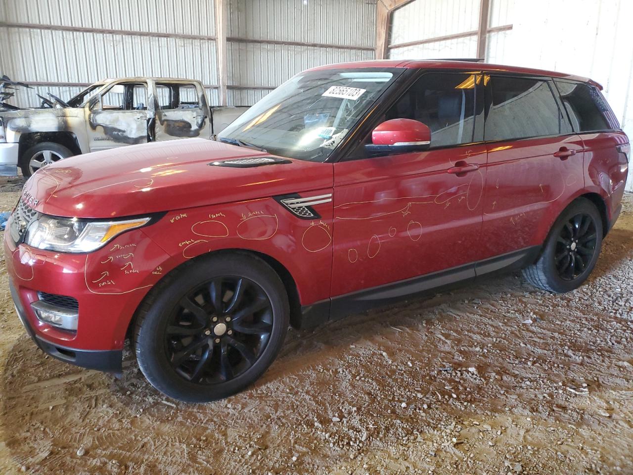 Image 1 of 2014 LAND ROVER RANGE ROVER SPORT HSE 2014 with VIN SALWR2WF9EA312822