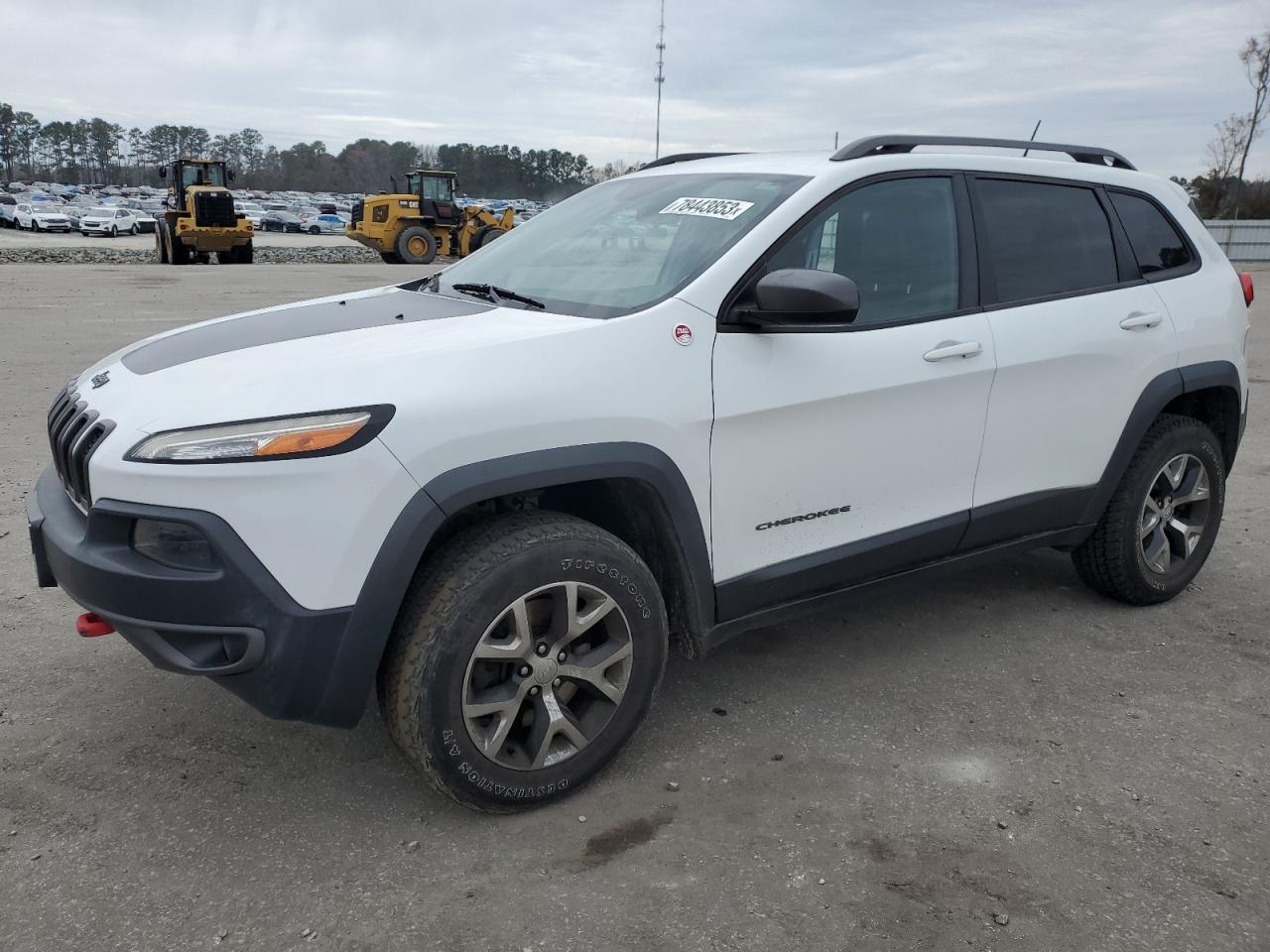 Image 1 of 2015 JEEP CHEROKEE TRAILHAWK 2015 with VIN 1C4PJMBS0FW757262