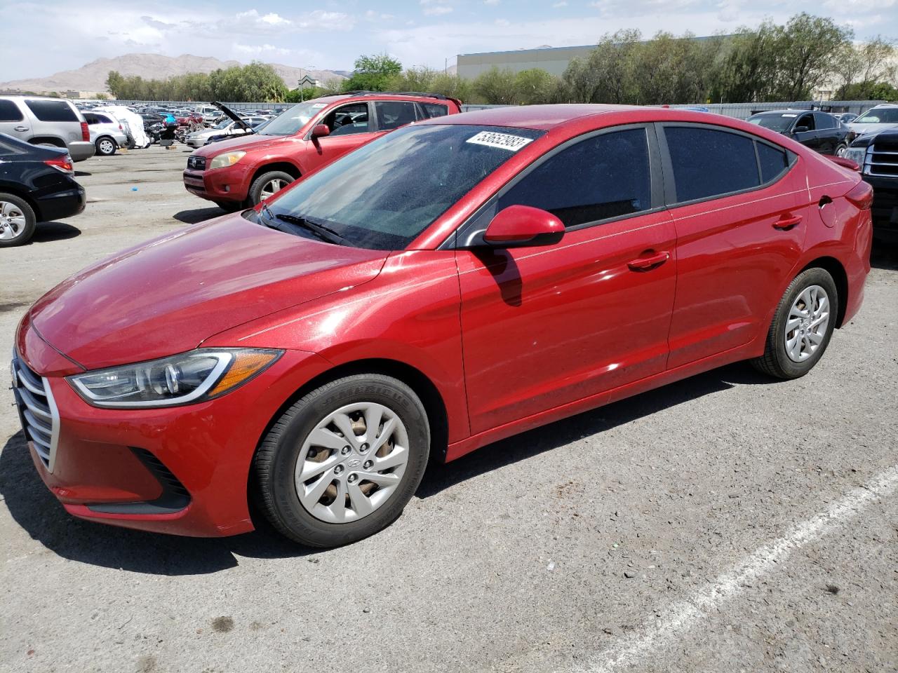 Obraz 1 z 2017 HYUNDAI ELANTRA SE 2017 z VIN KMHD74LF8HU161216
