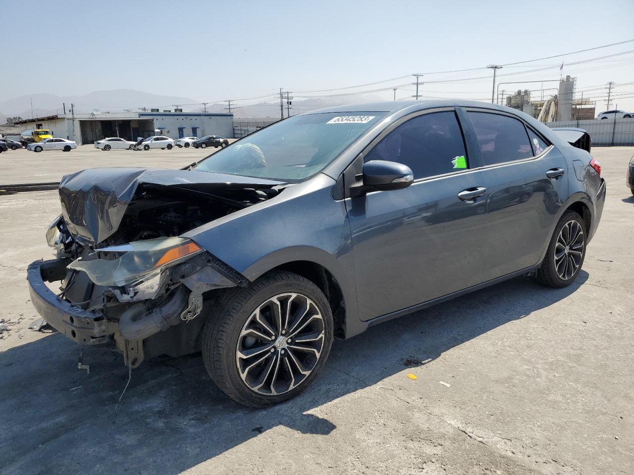Изображение 1 2015 TOYOTA COROLLA L 2015 с VIN 5YFBURHE7FP333053