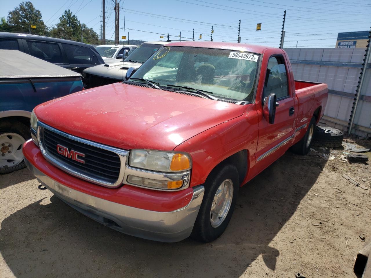 Image 1 of 1999 GMC NEW SIERRA C1500 1999 with VIN 1GTEC14TXXE508660