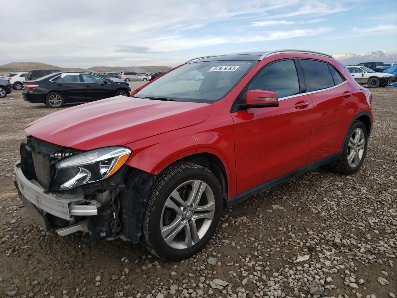 Image 1 of 2015 MERCEDES-BENZ GLA 250 4MATIC 2015 with VIN WDCTG4GB8FJ122738