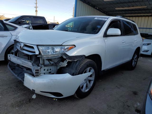 Image 1 of 2013 TOYOTA HIGHLANDER BASE 2013 with VIN 5TDZA3EH3DS046171