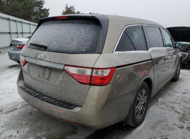 Image 3 of 2012 HONDA ODYSSEY EXL 2012 with VIN 5FNRL5H68CB033029