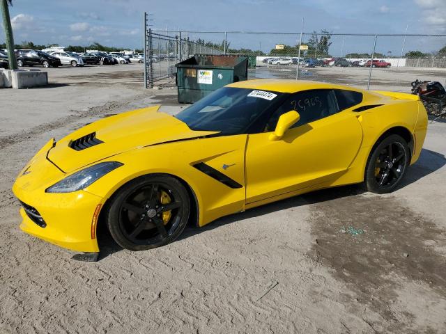 Image 1 of 2014 CHEVROLET CORVETTE STINGRAY 1LT 2014 with VIN 1G1YB2D77E5119747