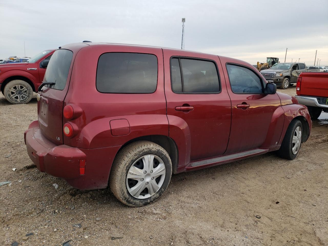 Image 3 of 2008 CHEVROLET HHR LS 2008 with VIN 3GNCA13D38S719009
