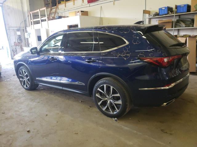 Image 2 of 2022 ACURA MDX TECHNOLOGY 2022 with VIN 5J8YE1H4XNL009085