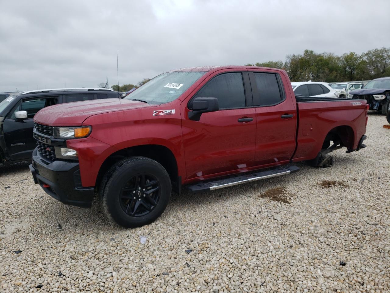 Изображение 1 2019 CHEVROLET SILVERADO K1500 TRAIL BOSS CUSTOM 2019 с VIN 1GCRYCEF1KZ331781