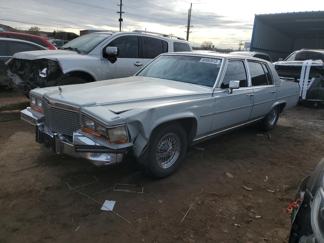 1987 CADILLAC BROUGHAM  1987 image