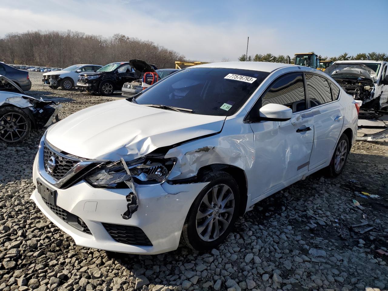 Obraz 1 z 2018 NISSAN SENTRA S 2018 z VIN 3N1AB7AP1JY296692