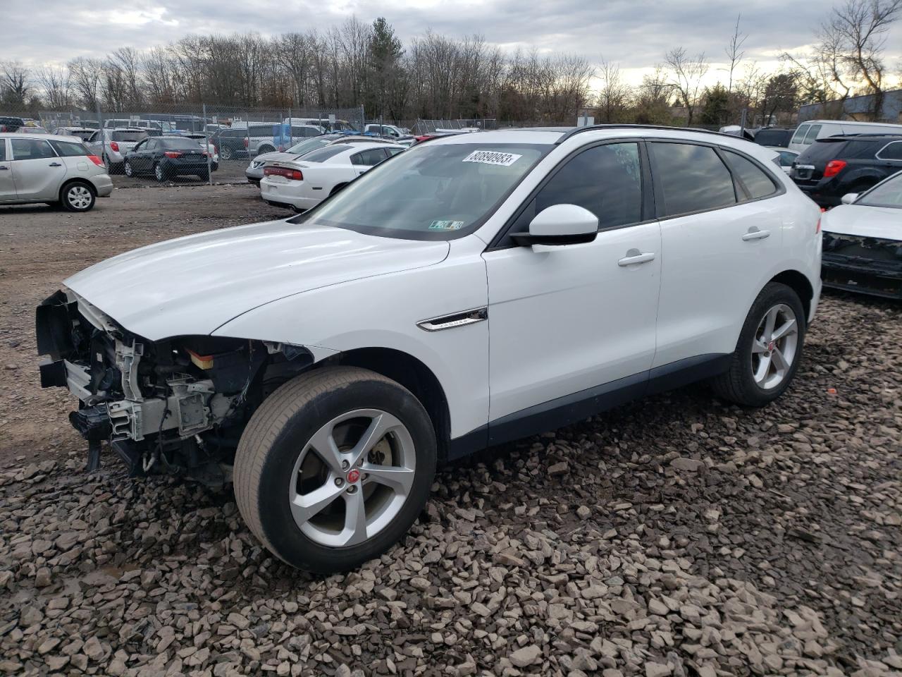 Image 1 of 2017 JAGUAR F-PACE PREMIUM 2017 with VIN SADCJ2BV9HA092525