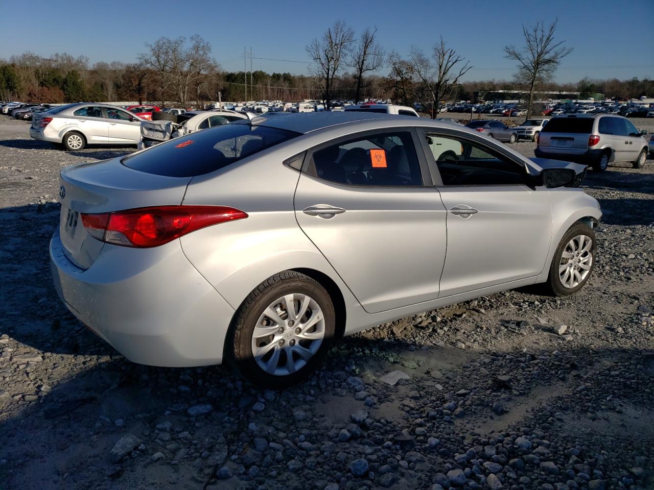 Image 3 of 2012 HYUNDAI ELANTRA GLS 2012 with VIN 5NPDH4AEXCH077137