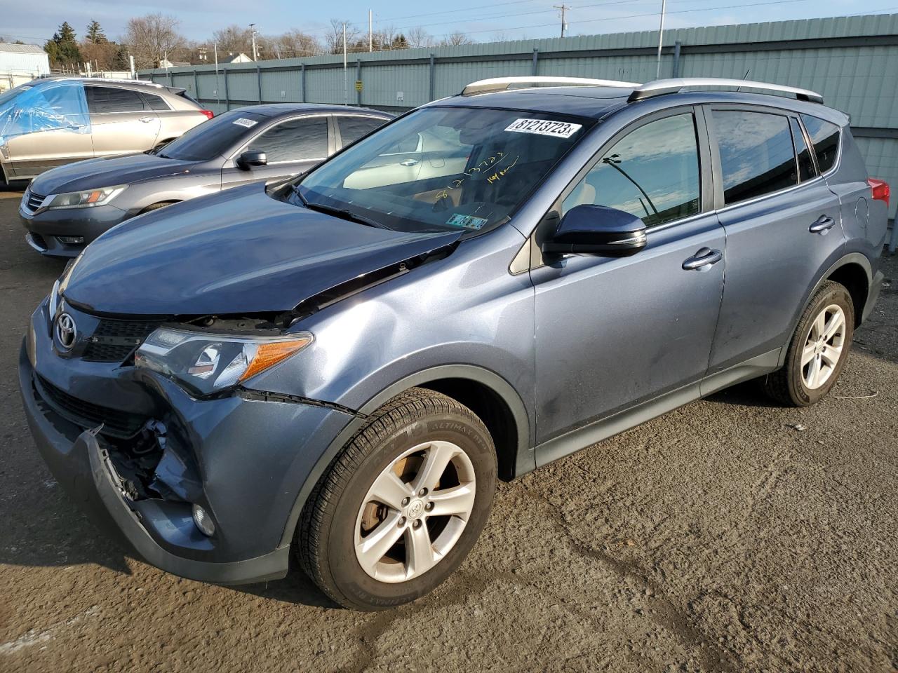 Image 1 of 2014 TOYOTA RAV4 XLE 2014 with VIN JTMRFREV0ED067874