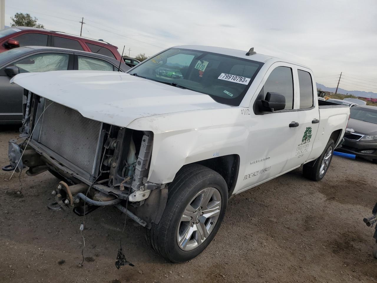 Изображение 1 2016 CHEVROLET SILVERADO C1500 CUSTOM 2016 с VIN 1GCRCPECXGZ214106