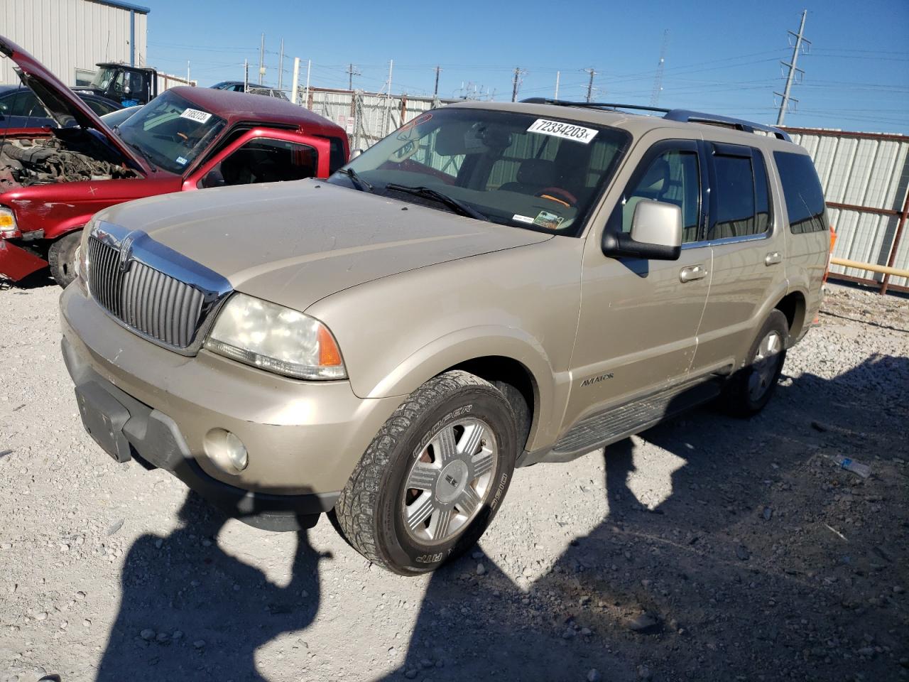 Image 1 of 2004 LINCOLN AVIATOR 2004 with VIN 5LMEU88H94ZJ42019