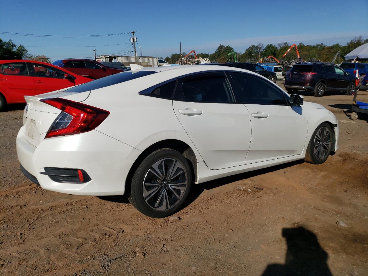 Image 3 of 2017 HONDA CIVIC EXL 2017 with VIN 19XFC1F71HE210055