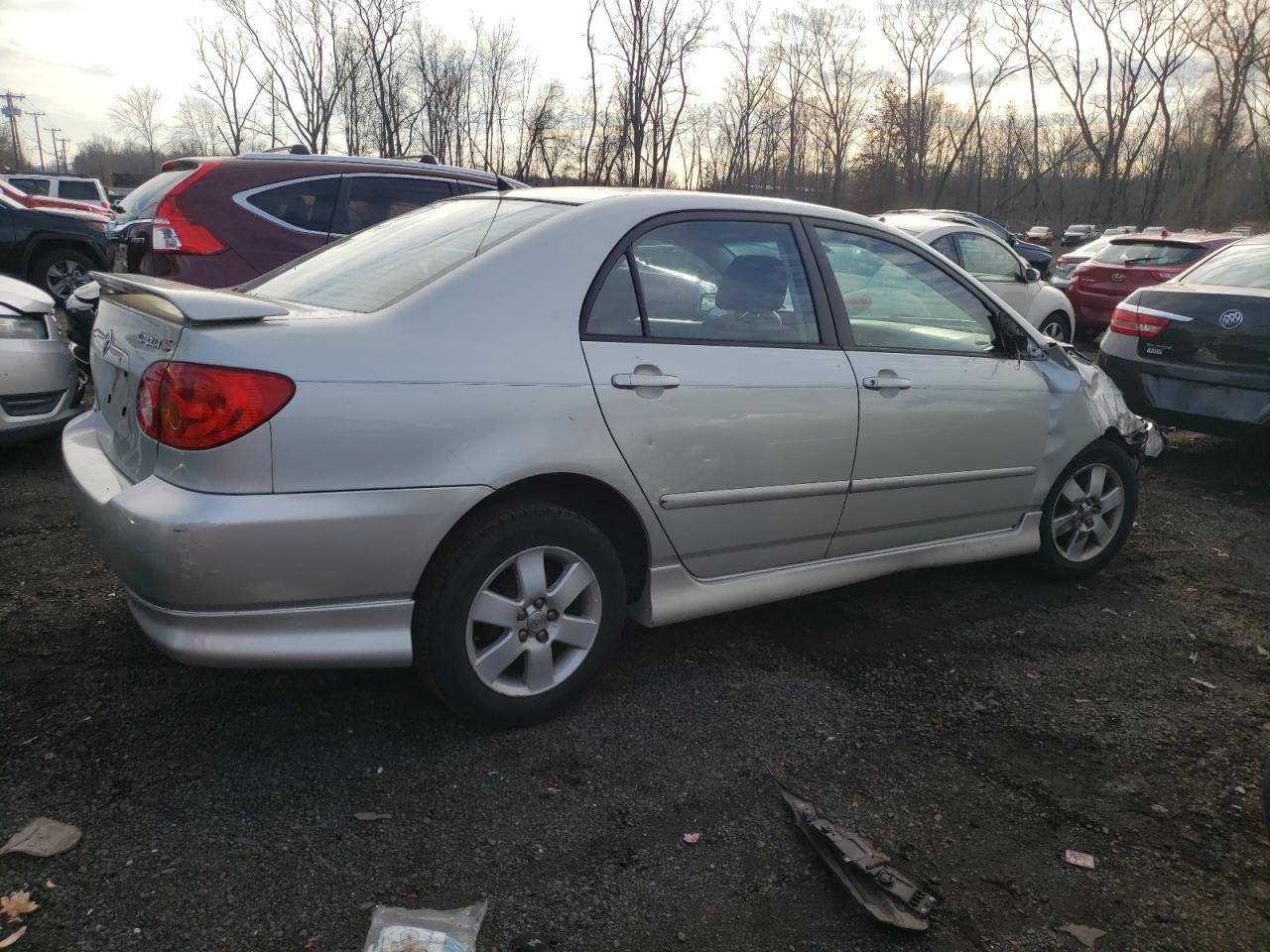 Image 3 of 2003 TOYOTA COROLLA CE 2003 with VIN 2T1BR32E63C077202