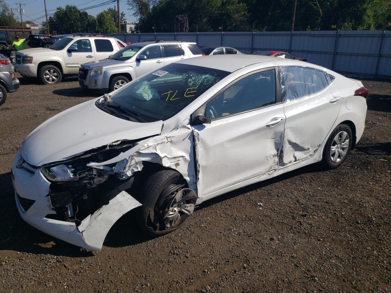 Image 1 of 2016 HYUNDAI ELANTRA SE 2016 with VIN 5NPDH4AE6GH795872