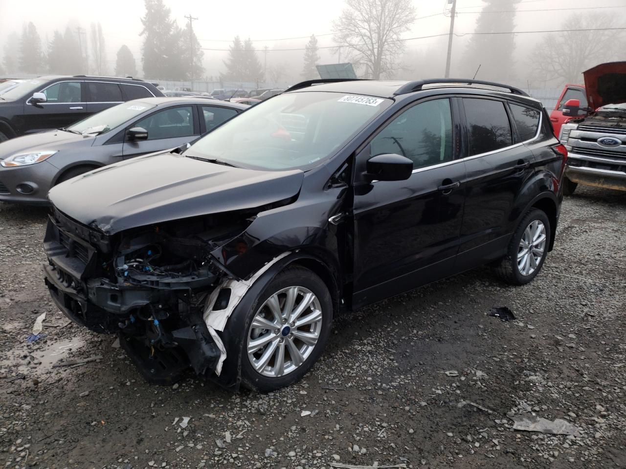 Image 1 of 2019 FORD ESCAPE SEL 2019 with VIN 1FMCU9HD5KUB63618