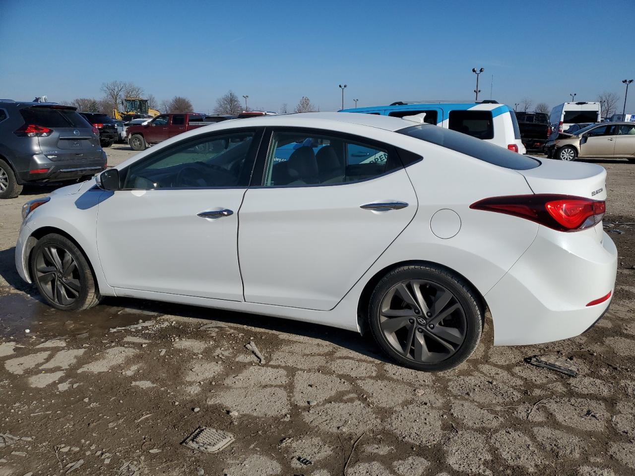 Image 2 of 2014 HYUNDAI ELANTRA SE 2014 with VIN 5NPDH4AE9EH488984