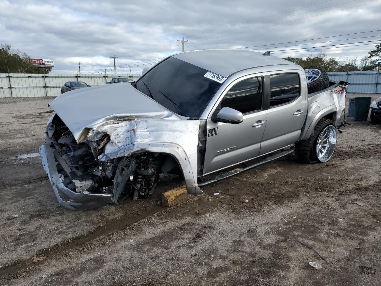 Image 1 of 2018 TOYOTA TACOMA DOUBLE CAB 2018 with VIN 3TMCZ5AN7JM146212