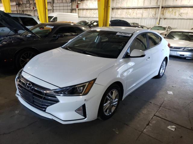Image 1 of 2020 HYUNDAI ELANTRA SEL 2020 with VIN 5NPD84LF3LH577727