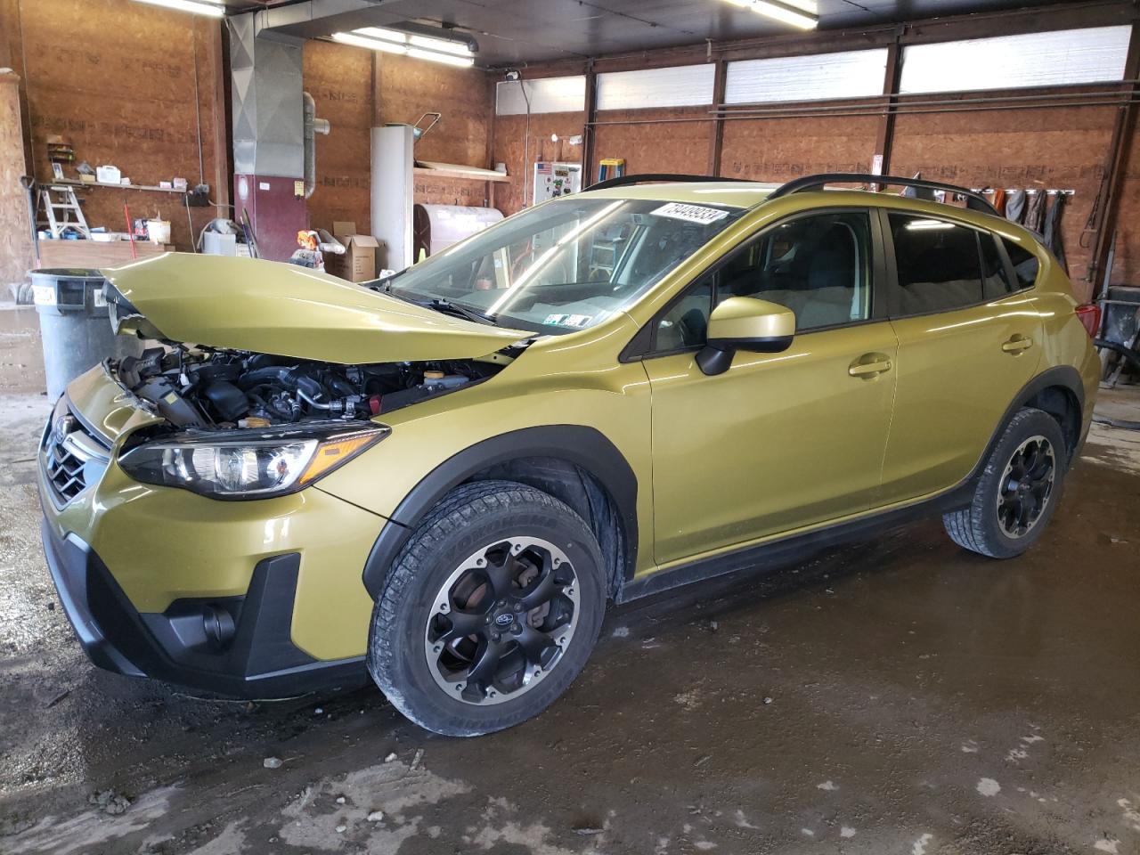 Image 1 of 2021 SUBARU CROSSTREK PREMIUM 2021 with VIN JF2GTAPC9MH273006