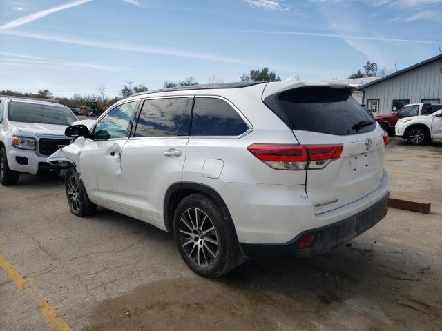 Image 2 of 2018 TOYOTA HIGHLANDER SE 2018 with VIN 5TDJZRFH2JS817562