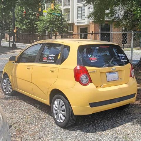 Image 3 of 2009 CHEVROLET AVEO LS 2009 with VIN KL1TD66E69B628726