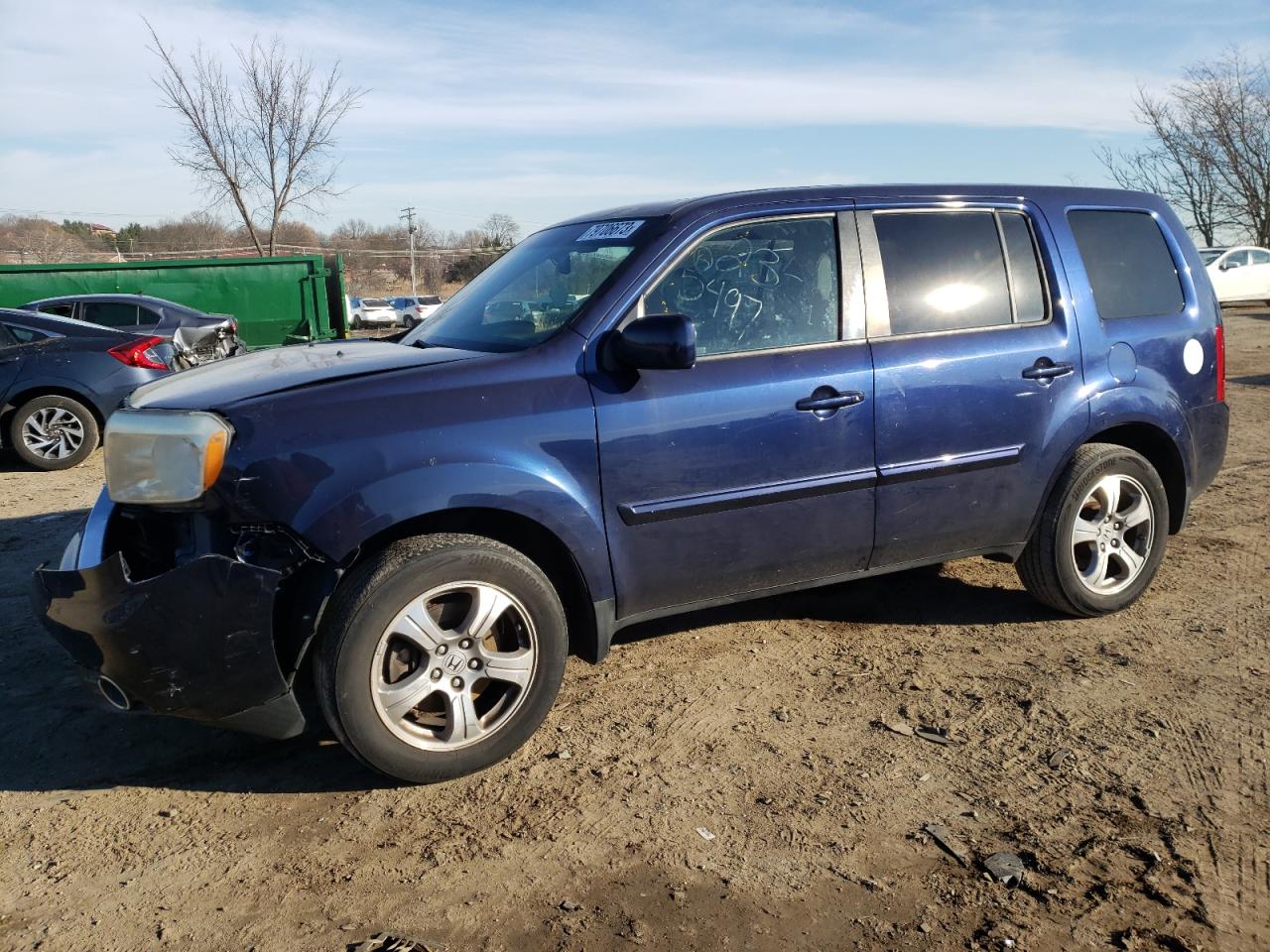 Obraz 1 z 2013 HONDA PILOT EXLN 2013 z VIN 5FNYF4H74DB041443