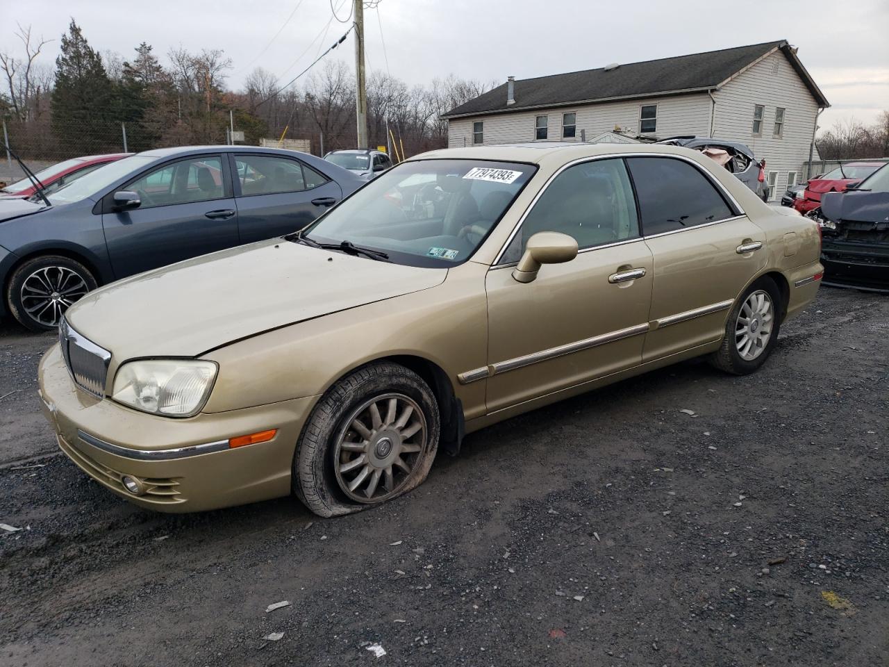 Image 1 of 2004 HYUNDAI XG 350 2004 with VIN KMHFU45E84A280014