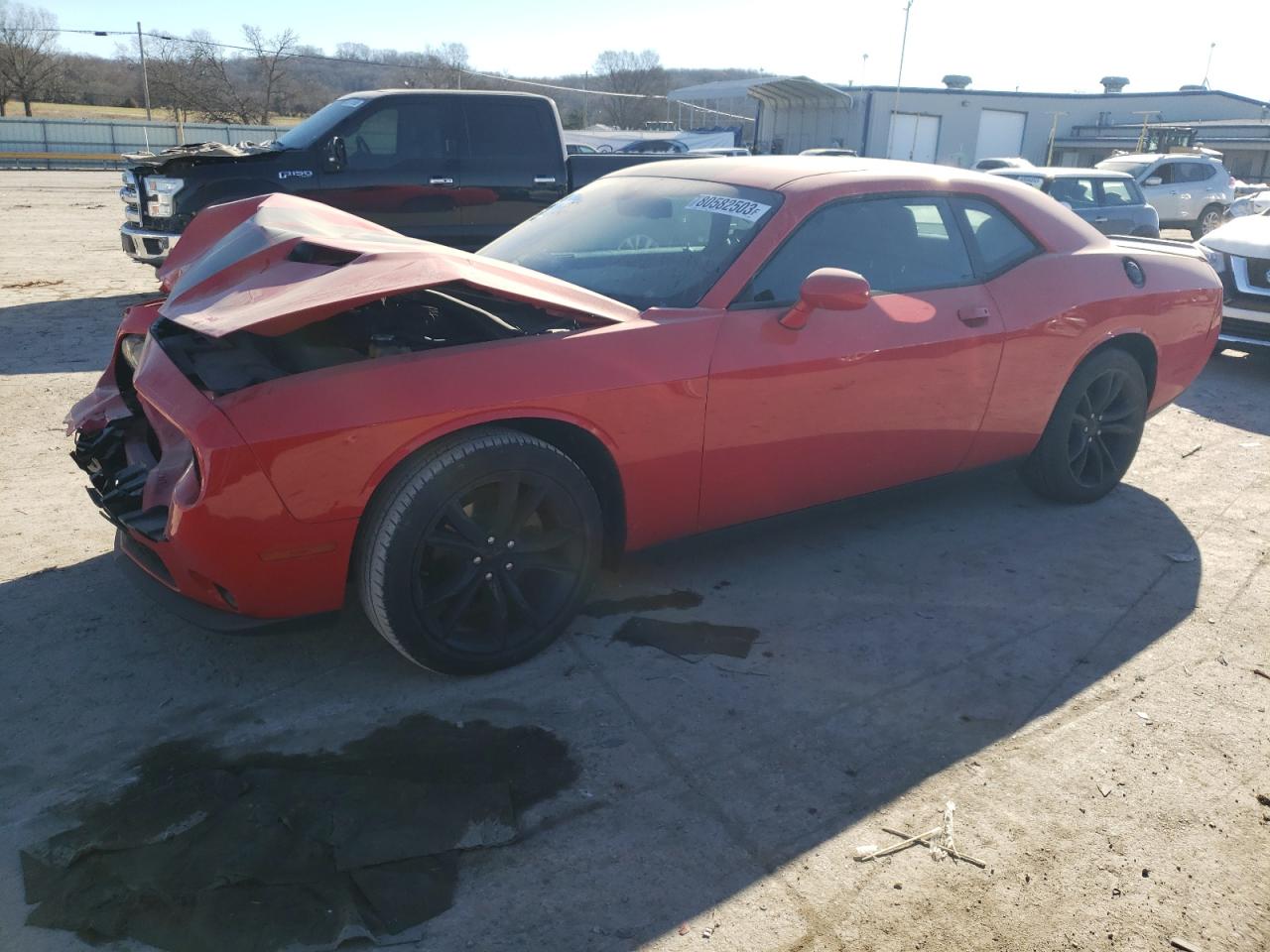 Image 1 of 2016 DODGE CHALLENGER SXT 2016 with VIN 2C3CDZAGXGH202856