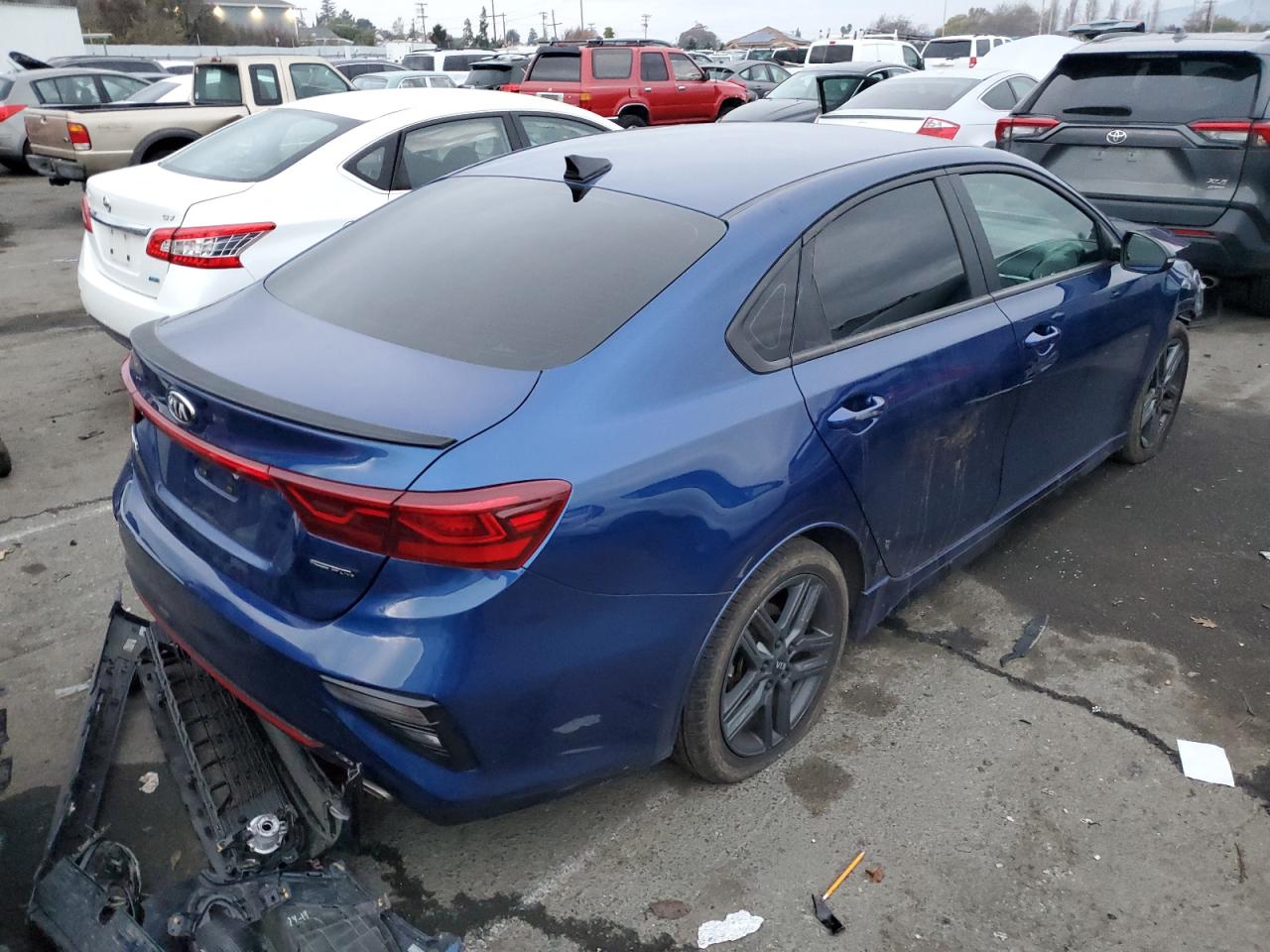 Image 3 of 2020 KIA FORTE GT LINE 2020 with VIN 3KPF34AD2LE260132