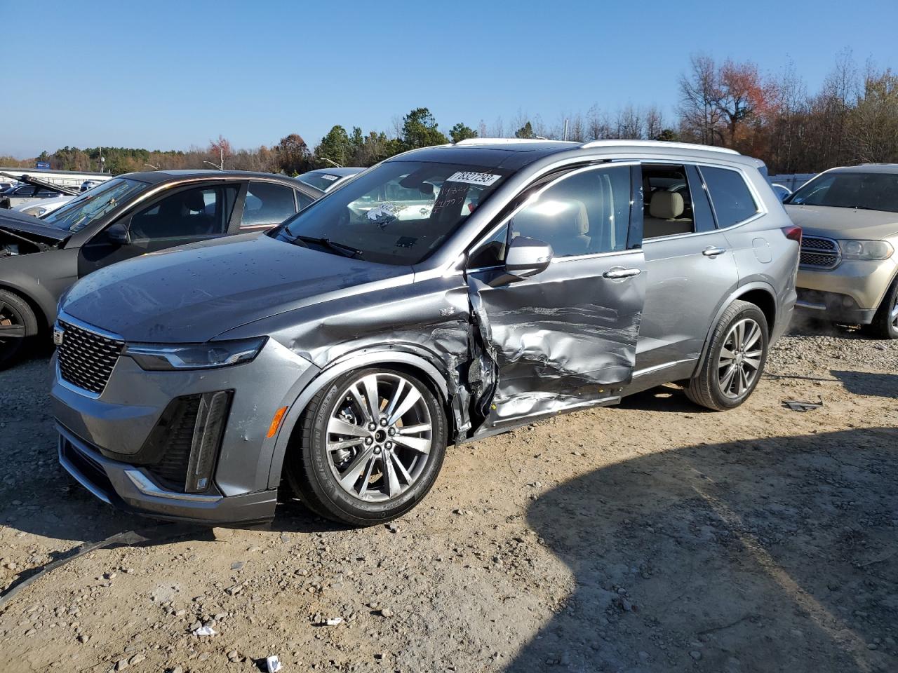 Image 1 of 2021 CADILLAC XT6 PREMIUM LUXURY 2021 with VIN 1GYKPCRS5MZ228694