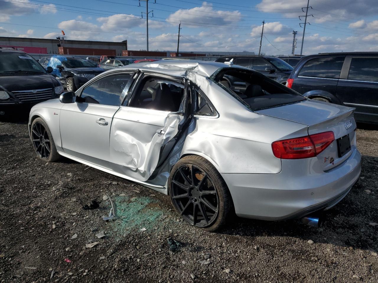 Image 2 of 2014 AUDI S4 PREMIUM PLUS 2014 with VIN WAUBGAFL9EA107199