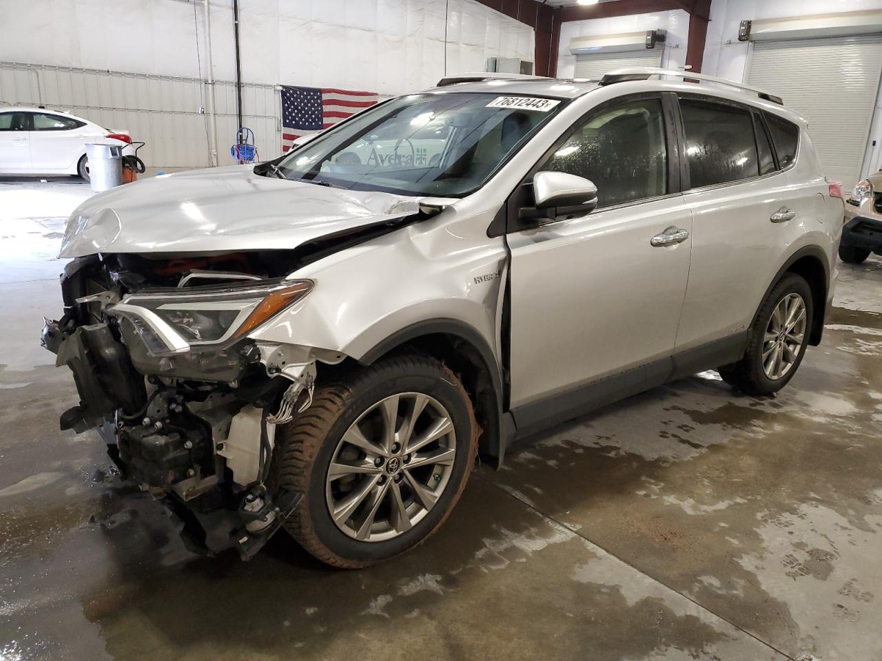 Image 1 of 2016 TOYOTA RAV4 HV LIMITED 2016 with VIN JTMDJREV4GD048241