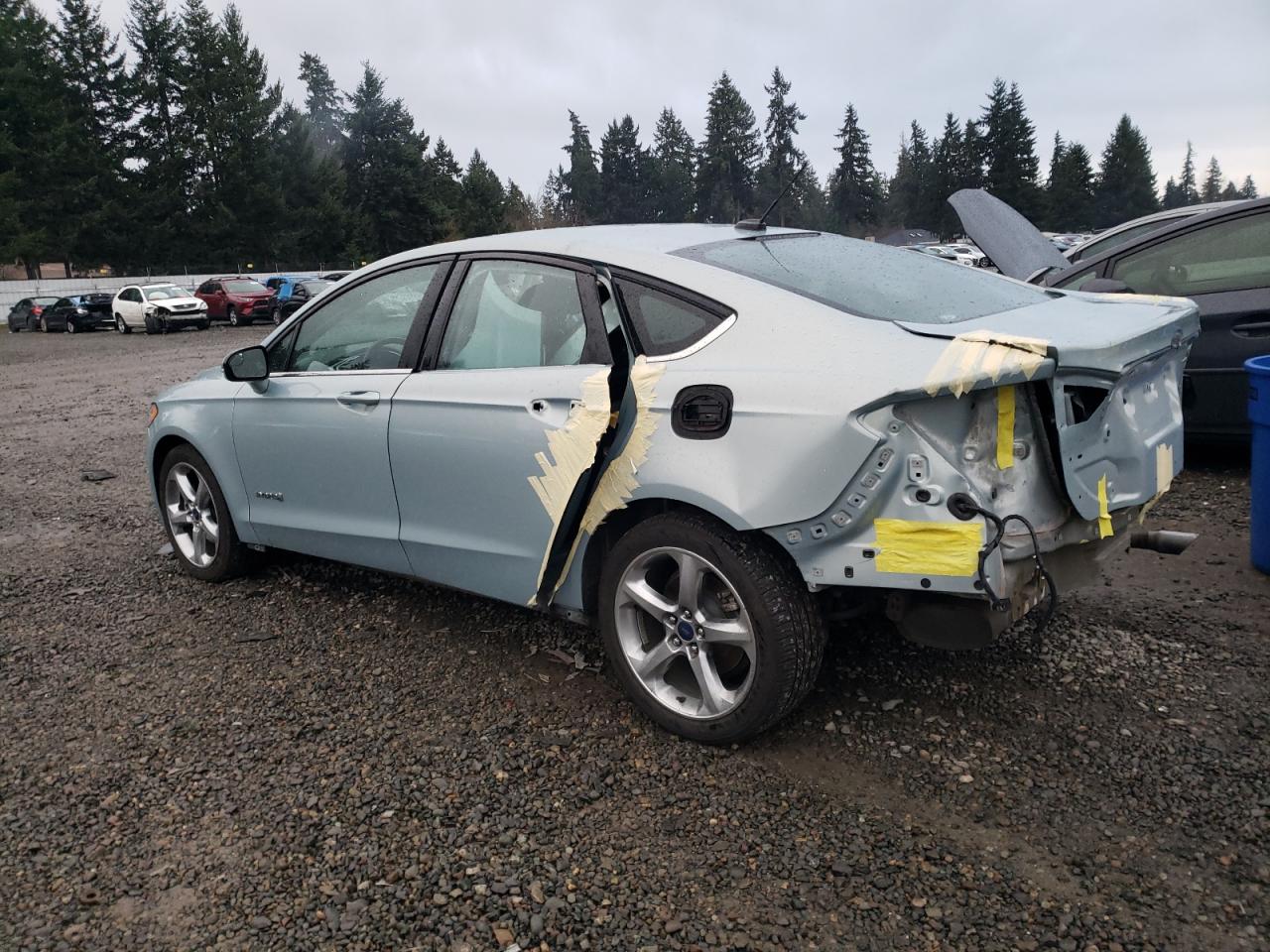 Image 2 of 2014 FORD FUSION SE HYBRID 2014 with VIN 3FA6P0LU4ER299560