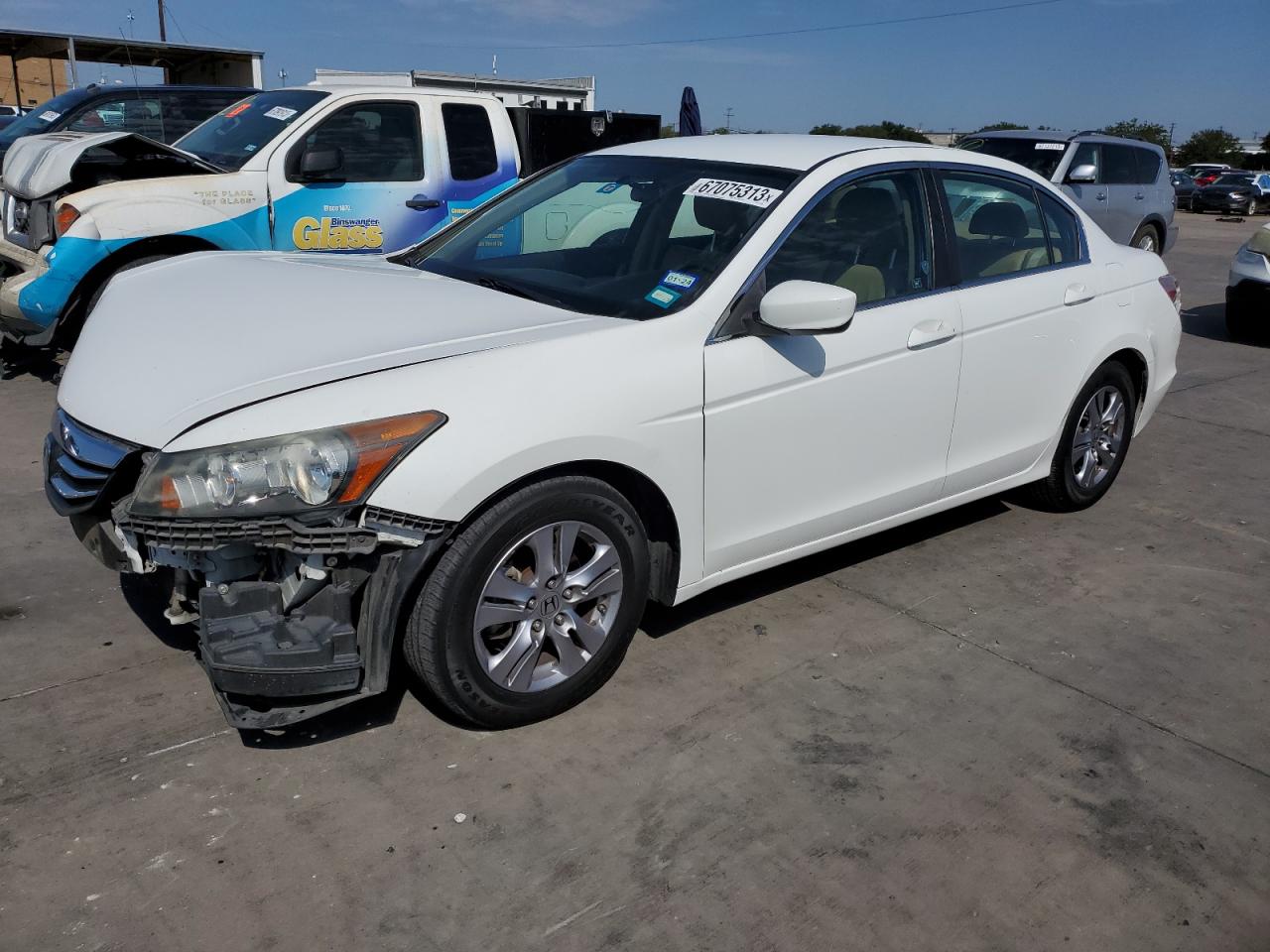 Изображение 1 2012 HONDA ACCORD SE 2012 с VIN 1HGCP2F64CA077034