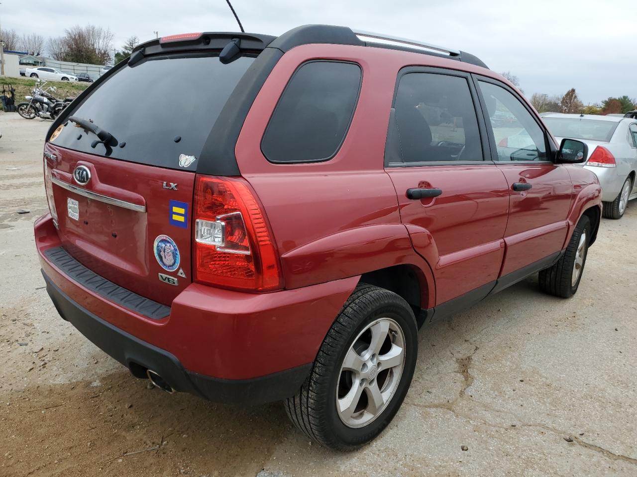 Image 3 of Kia Sportage Lx 2009 with VIN KNDJE723097654491