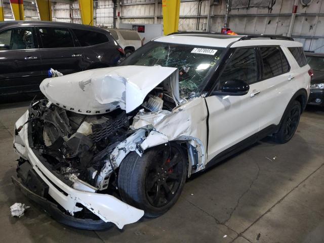 Изображение 1 2020 FORD EXPLORER ST 2020 с VIN 1FM5K8GC9LGA93204