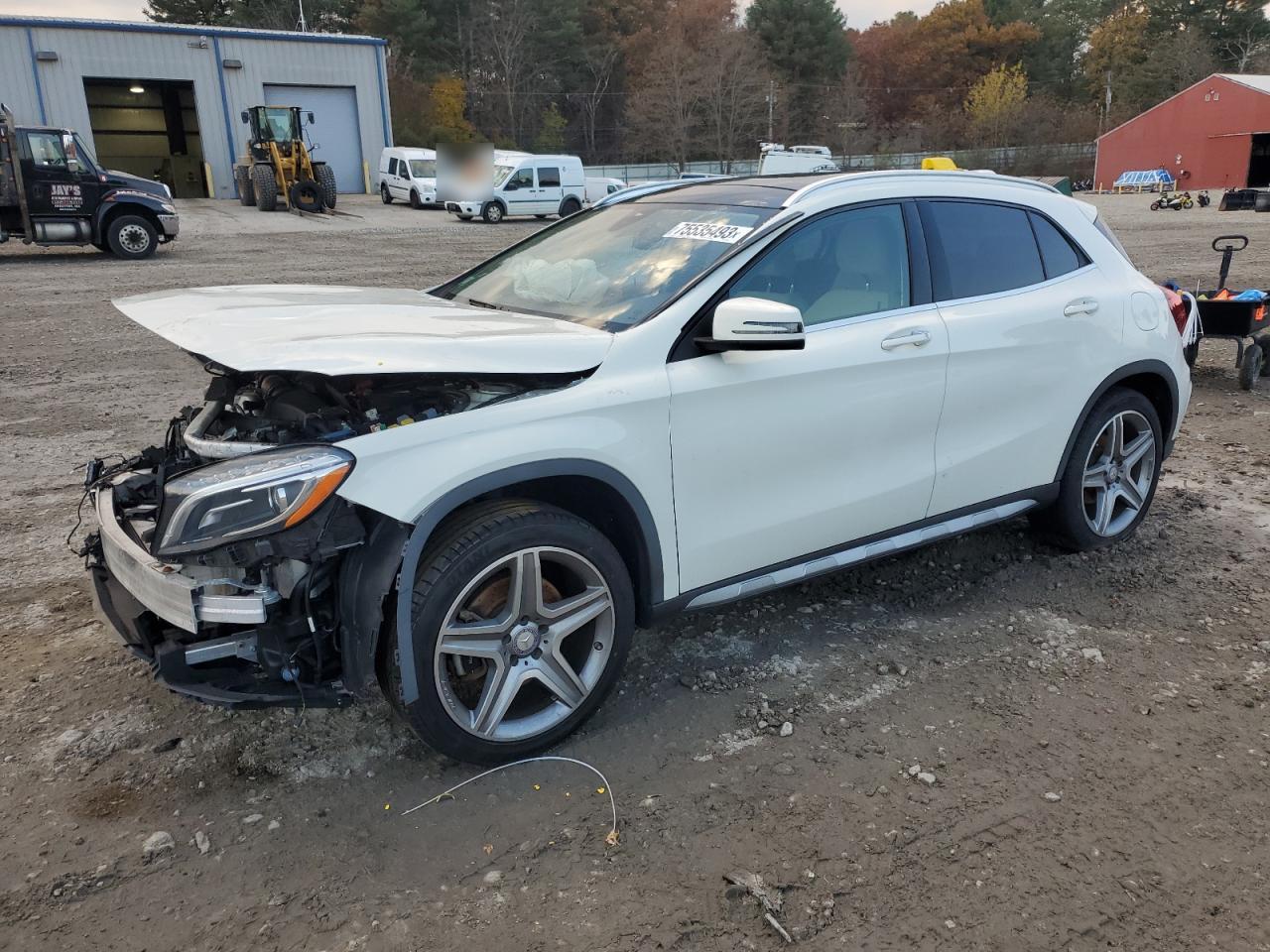 Image 1 of 2017 MERCEDES-BENZ GLA 250 4MATIC 2017 with VIN WDCTG4GB7HJ349700